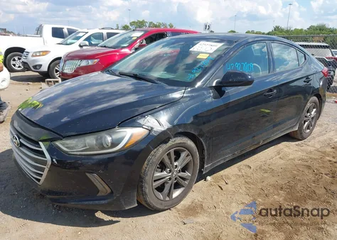 2018 Hyundai Elantra Value Edition из США, поврежденный, VIN 5NPD84LF5JH239209